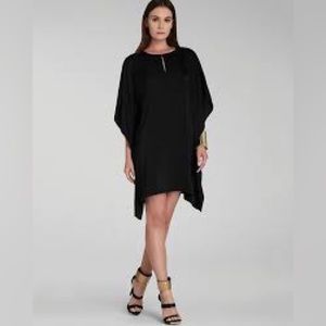 BCBGMAXAZRIA Womens Jazmine Caftan Dress in Black